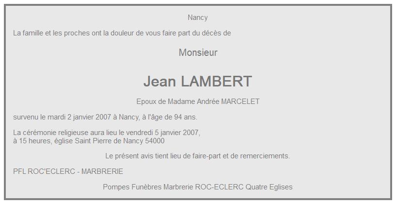 Image Annonce nécrologique