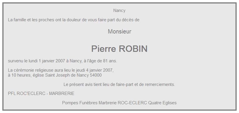 Image Annonce nécrologique