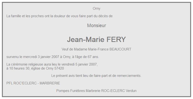 Image Annonce nécrologique