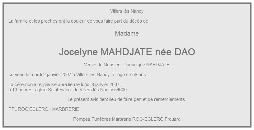 Image Annonce nécrologique