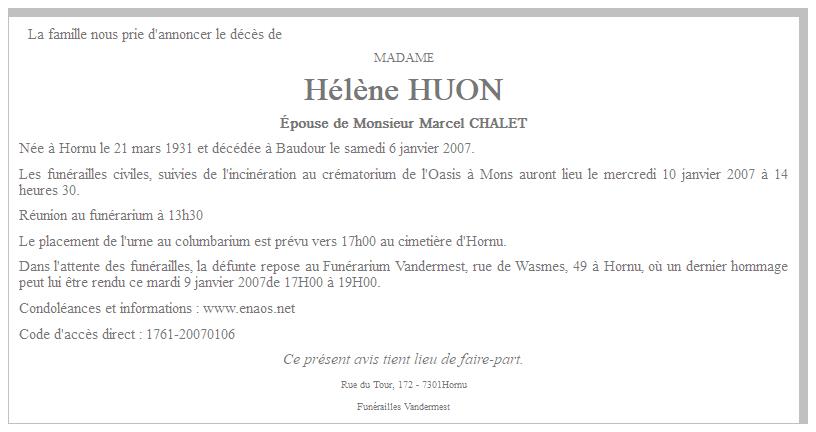 Image Annonce nécrologique