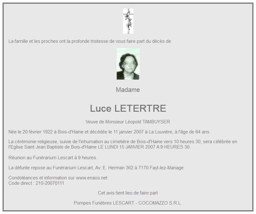 Image Annonce nécrologique