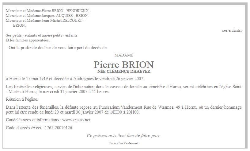 Image Annonce nécrologique