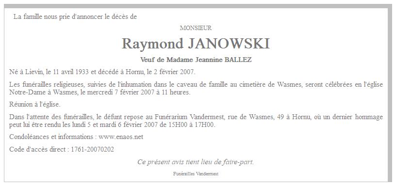 Image Annonce nécrologique