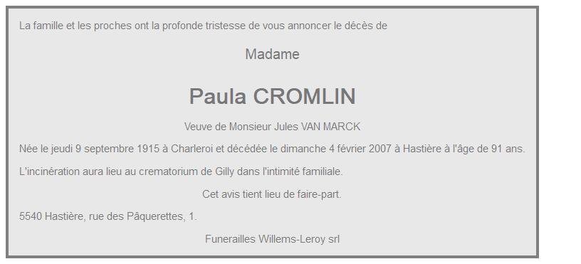 Image Annonce nécrologique