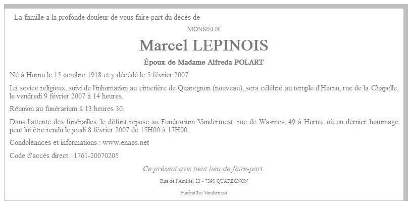 Image Annonce nécrologique