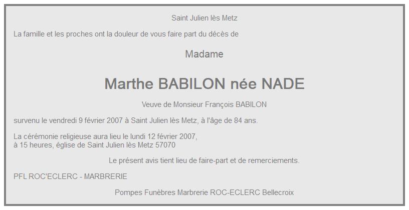 Image Annonce nécrologique