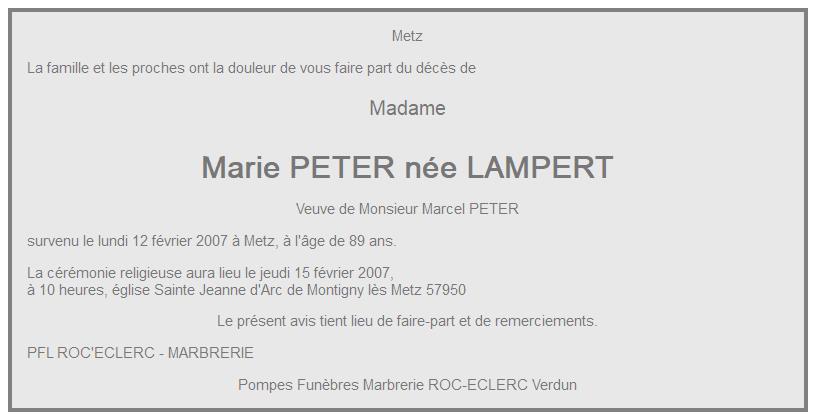 Image Annonce nécrologique