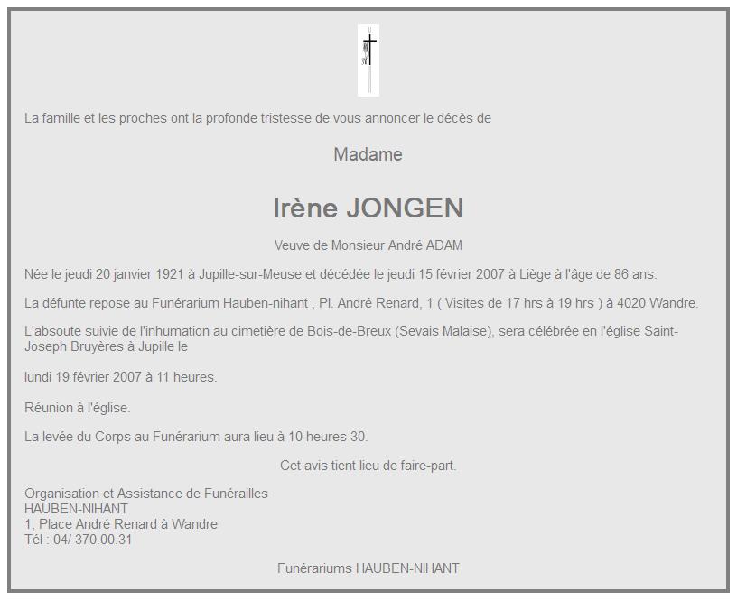 Image Annonce nécrologique