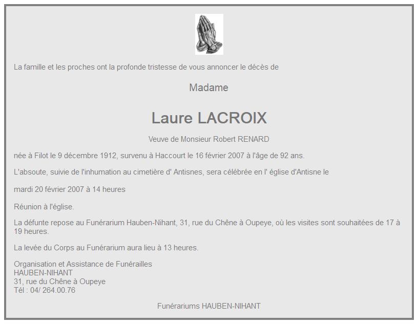 Image Annonce nécrologique