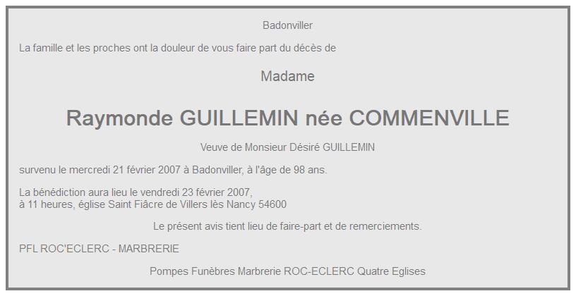 Image Annonce nécrologique