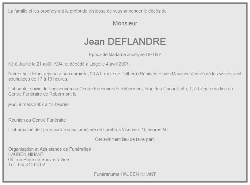 Image Annonce nécrologique