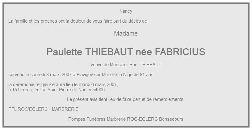 Image Annonce nécrologique