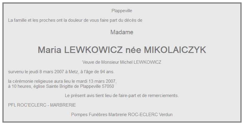 Image Annonce nécrologique