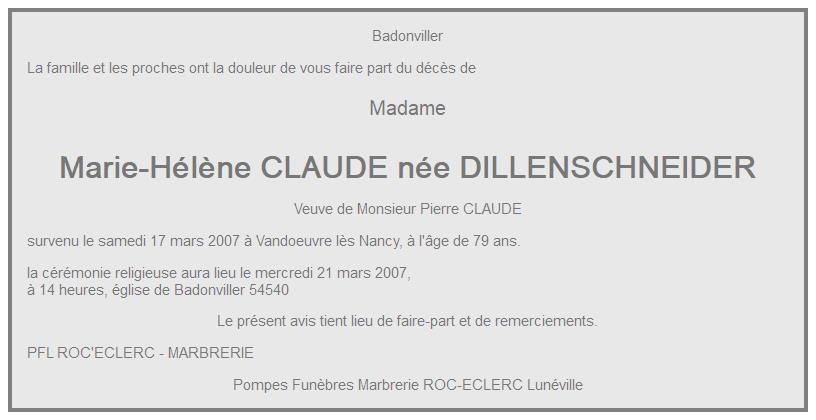 Image Annonce nécrologique