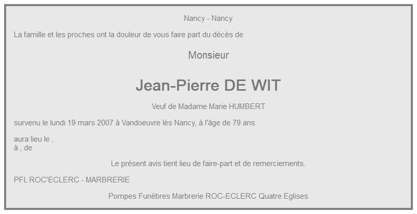 Image Annonce nécrologique