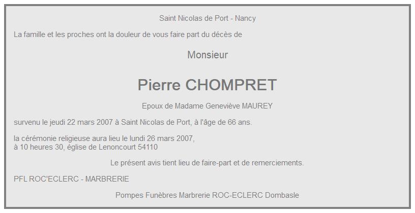 Image Annonce nécrologique