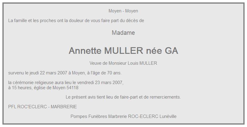 Image Annonce nécrologique