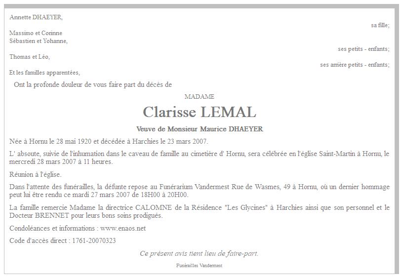 Image Annonce nécrologique