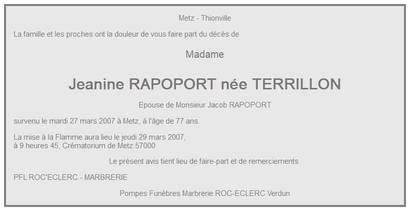 Image Annonce nécrologique