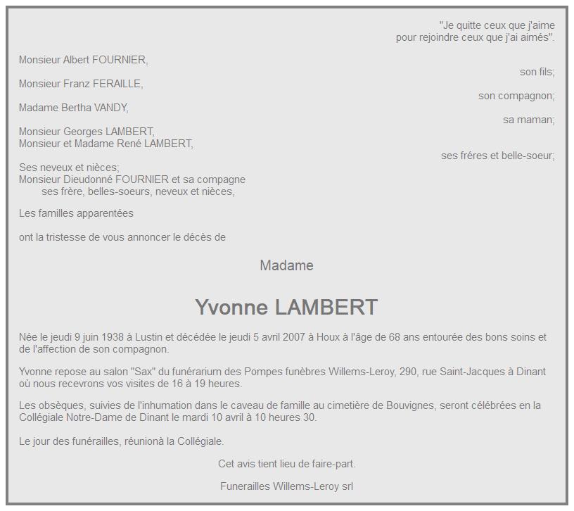Image Annonce nécrologique