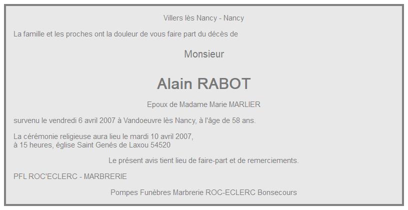 Image Annonce nécrologique