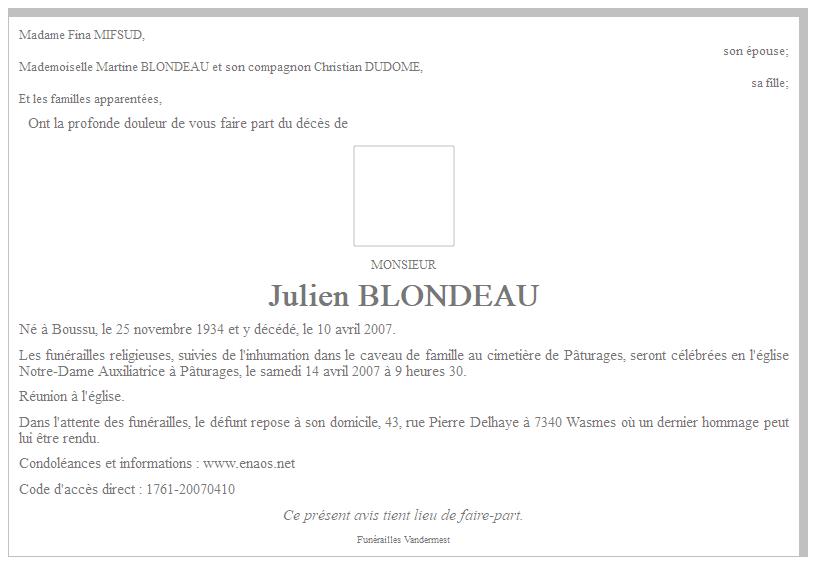 Image Annonce nécrologique