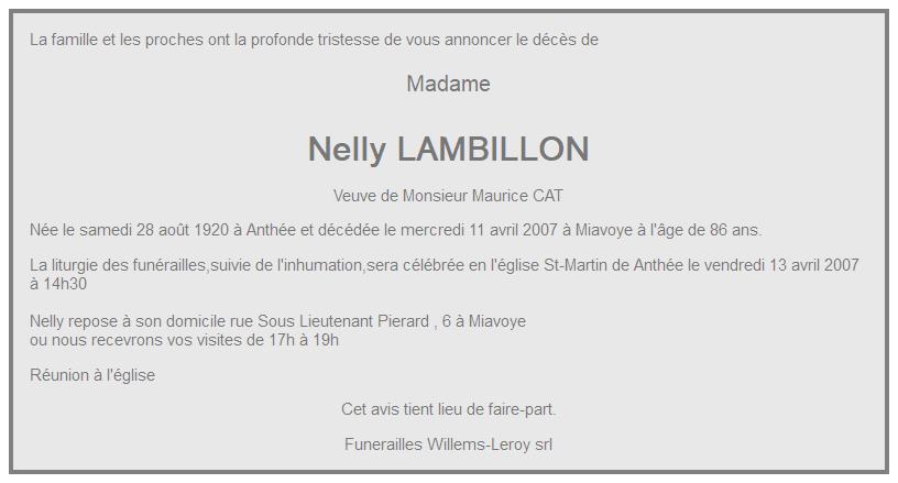 Image Annonce nécrologique