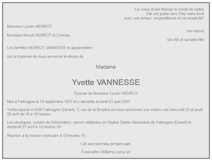 Image Annonce nécrologique