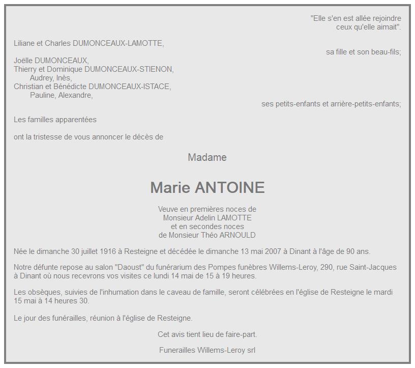 Image Annonce nécrologique