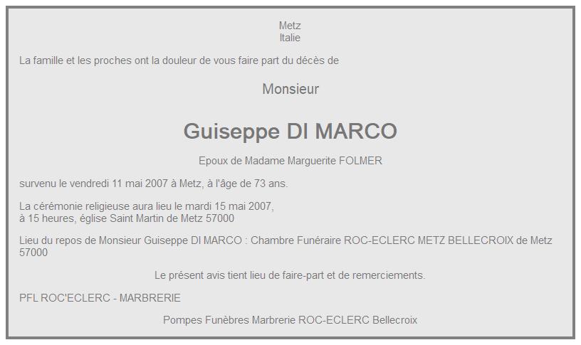 Image Annonce nécrologique