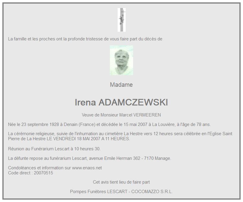 Image Annonce nécrologique