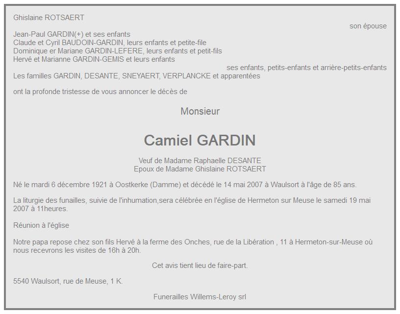 Image Annonce nécrologique