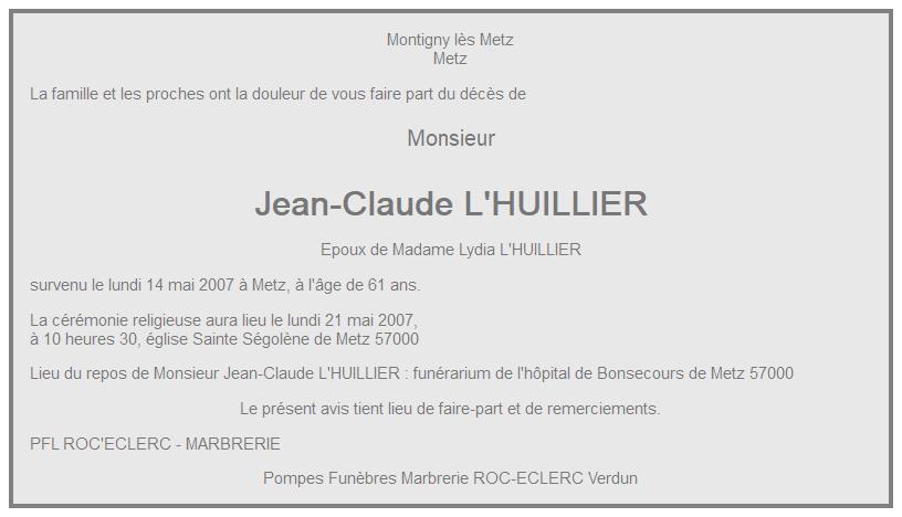 Image Annonce nécrologique