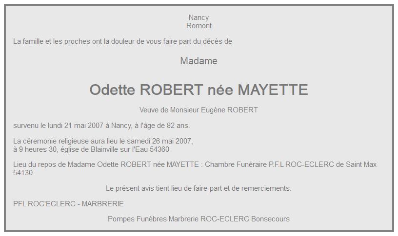 Image Annonce nécrologique