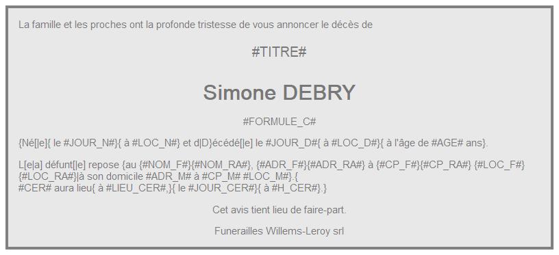 Image Annonce nécrologique