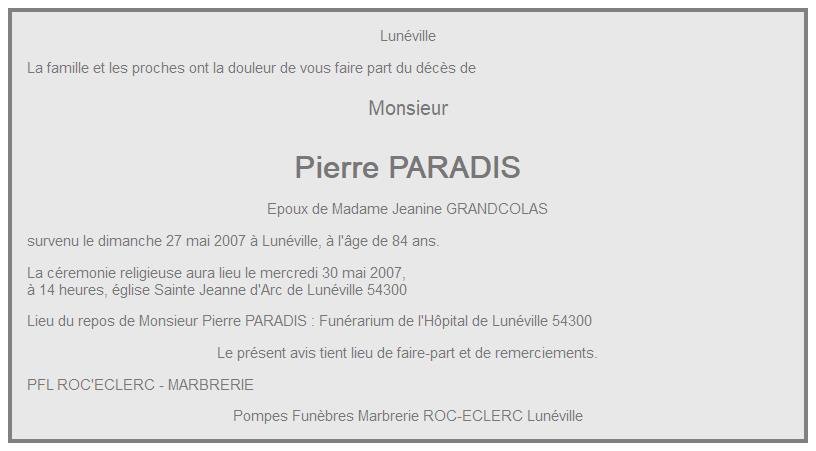 Image Annonce nécrologique
