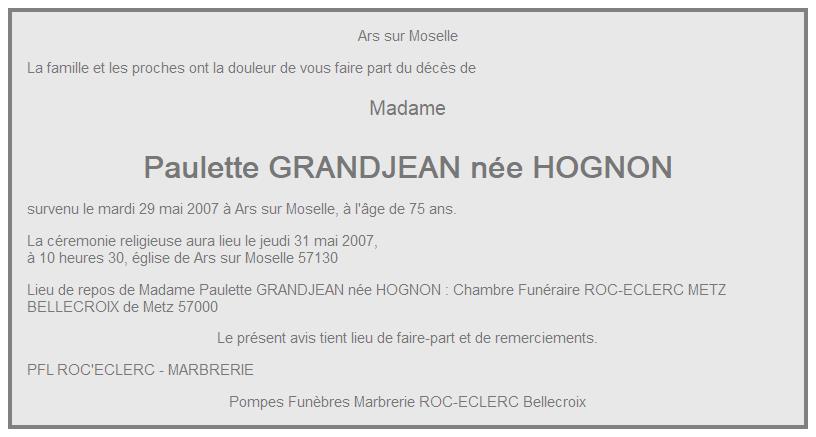 Image Annonce nécrologique