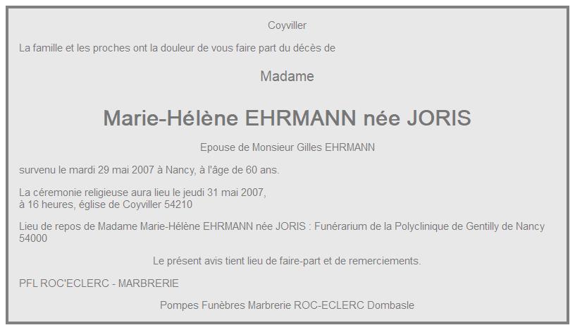 Image Annonce nécrologique