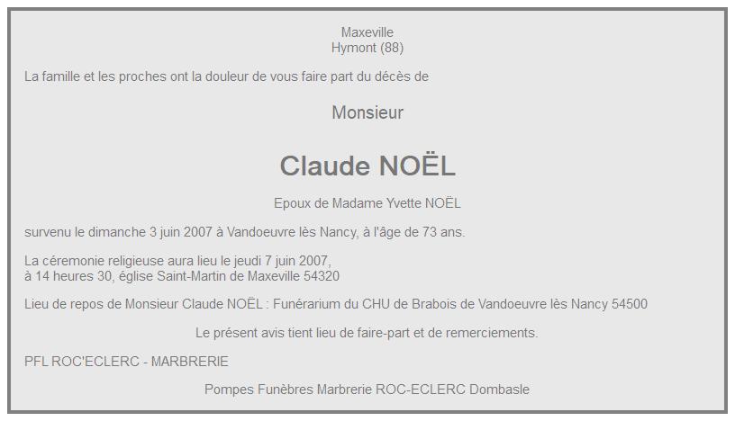 Image Annonce nécrologique