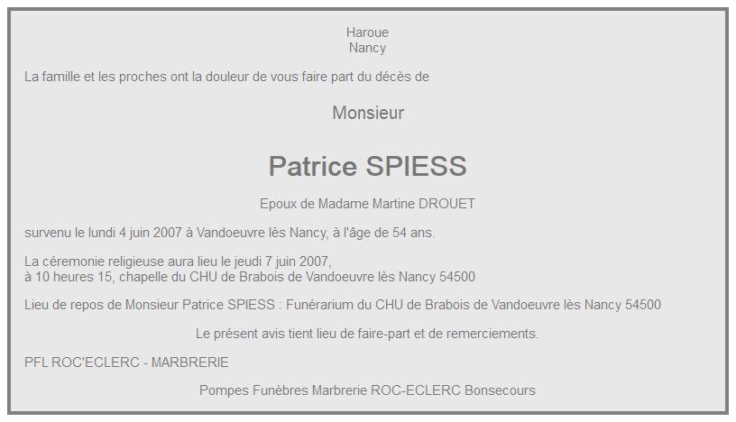 Image Annonce nécrologique