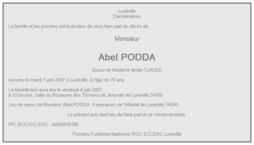 Image Annonce nécrologique