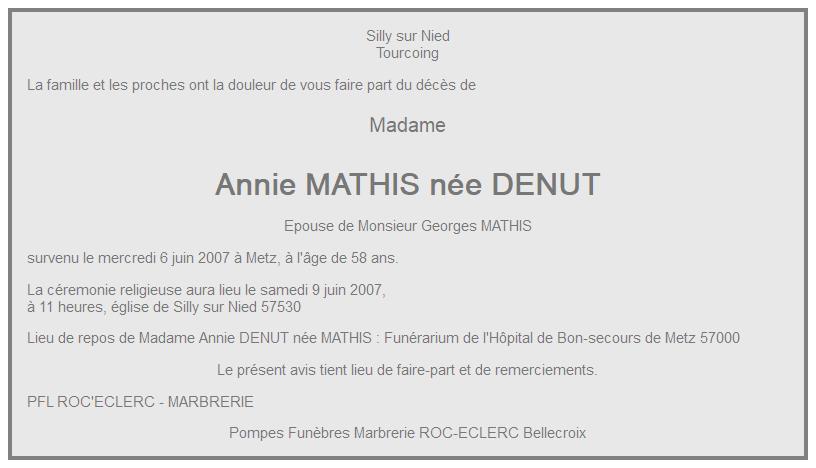 Image Annonce nécrologique