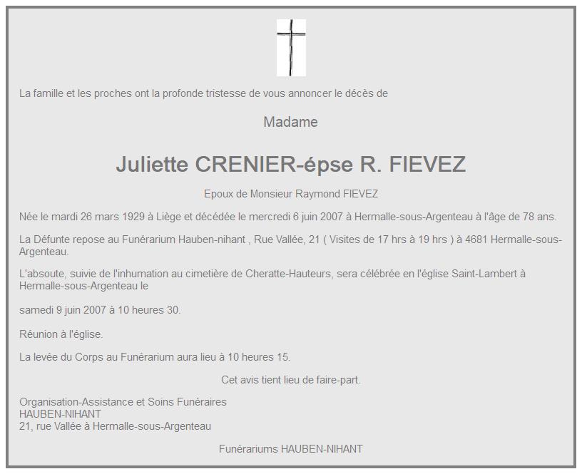 Image Annonce nécrologique