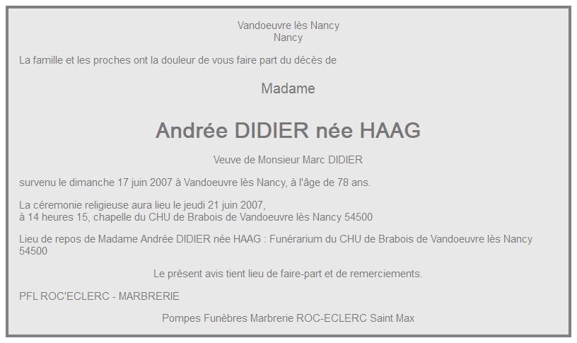 Image Annonce nécrologique