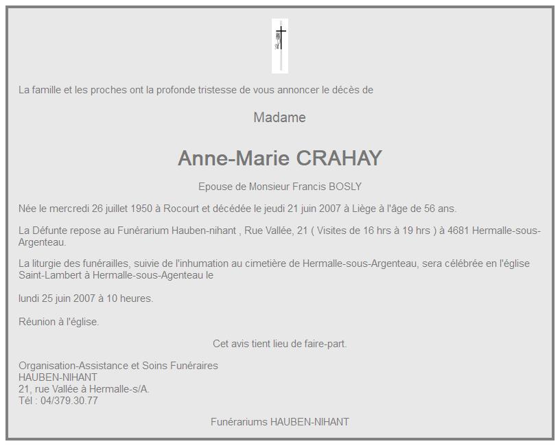 Image Annonce nécrologique