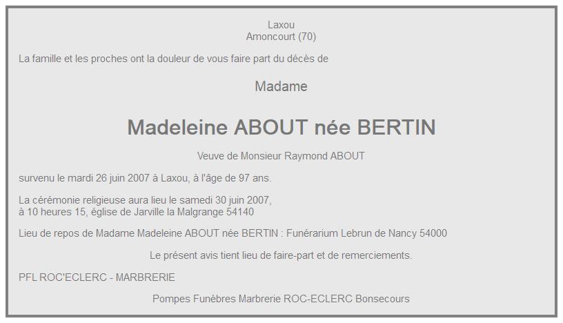 Image Annonce nécrologique