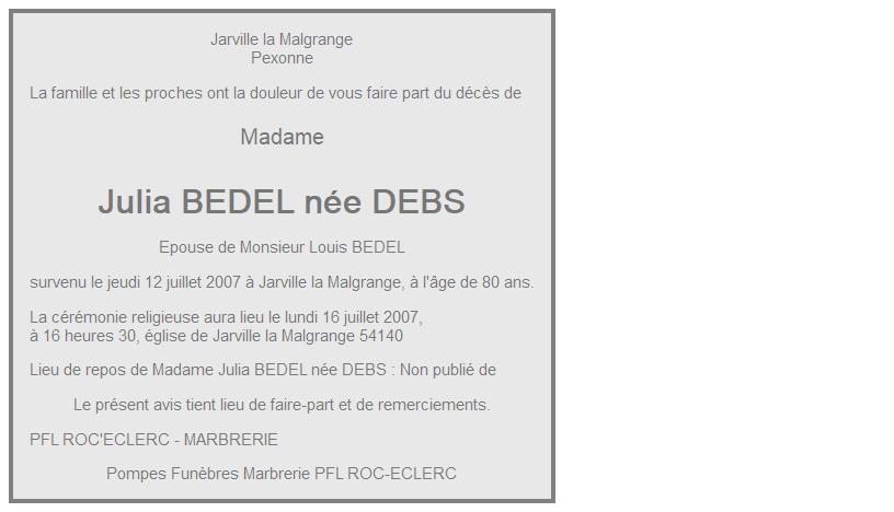 Image Annonce nécrologique
