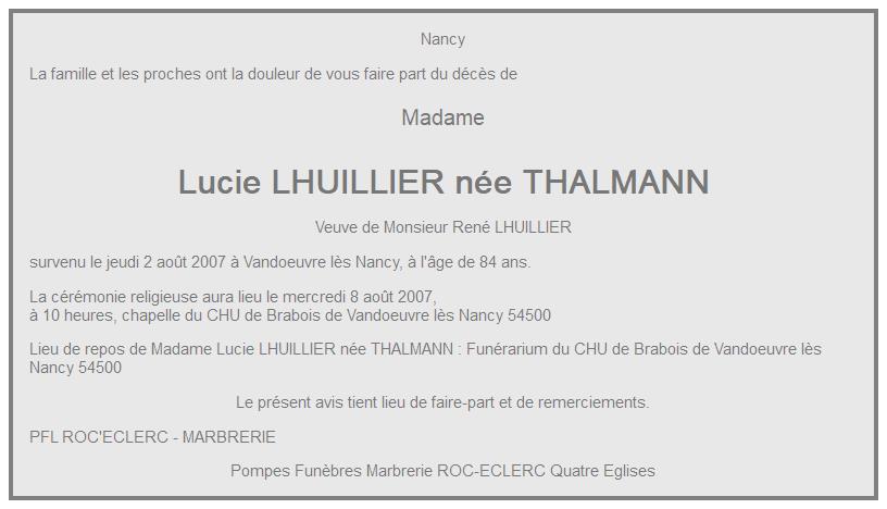 Image Annonce nécrologique