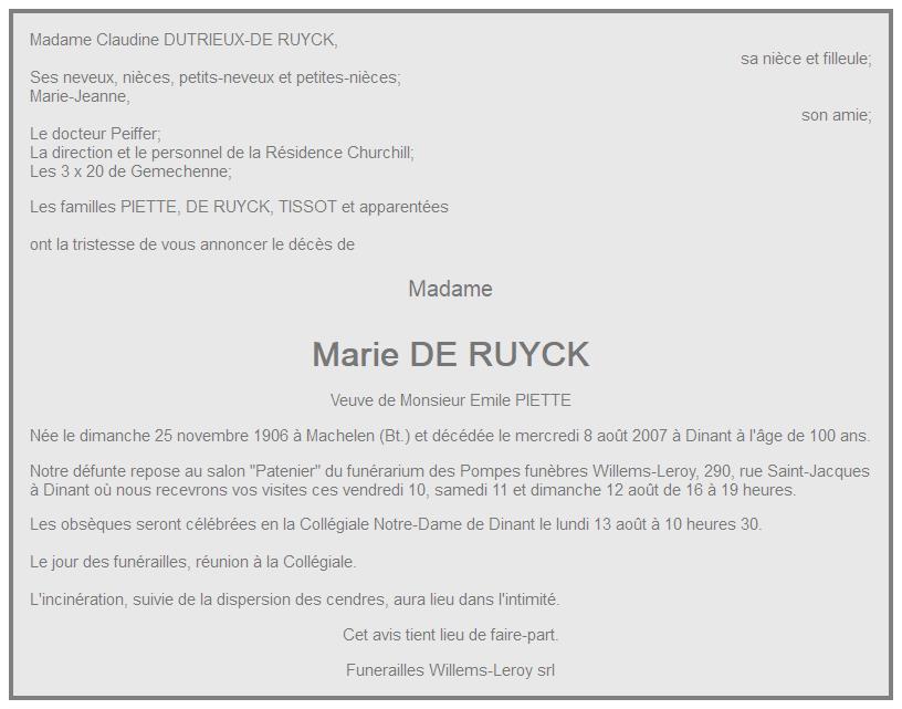 Image Annonce nécrologique